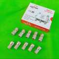 DiSEqC Switch 4x1 With 5 RG6 and 5 RG7 Connectors For Dishes 4 LNB Connect High Quality. 