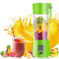 Mini Electric Juice Cup Portable Juicer Cup USB Charging Juice Extractor Personal Smoothie Blender Mini Juicer Cup 380ML Fruit Juice Mixer Small Travel Blender. 