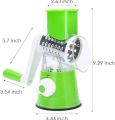 Vegetable Slicer and Cutting Manual Machine | Multifunctional Kitchen Machine | 6 in 1 Vegetable Cutter Machine For Potato Onion Carrot Manual Cutting Machine | Drum Grater  Manual Vegetable Cutter Slicer Kitchen. 