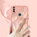 VRQR Camera Protection Phone Case For Vivo Y15 Back Cover bauhinia Pattern Attach Flashing Paper Phone Cover Vivo Y17 Y12 1940 1904. 