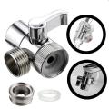 Faucet Divider Washbasin Faucet Adapter Bathroom Sink Splitter Water Tap Connector For Toilet Bidet Shower Kitchen Accessories. 