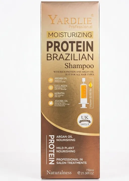 Yardlie Professional“Moisturizing Protein Brazilian” Shampoo 750 ML ...
