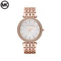 Michael Kors Darci Mother of Pearl Dial Gold Two-Tone Stainless Steel Crystal Ladies Watch MK-3220. 
