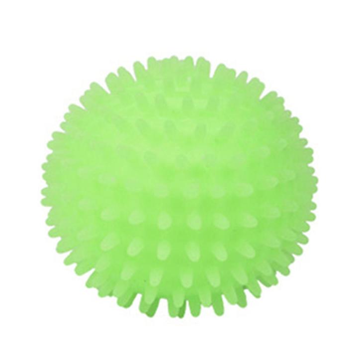 Childrenworld Spike Rubber Ball Elastic Light up Spike Rubber Ball