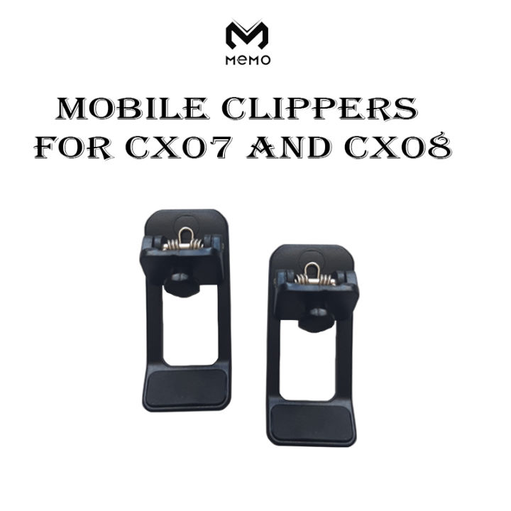 Pair Of Memo CX07 Clippers Memo CX08 Clippers Radiator Clips Mobile Phone Clips for CX07 CX08 Radiator Memo CX07 Attachments CX07 CX08 Clips CX07 CX08 Clamps