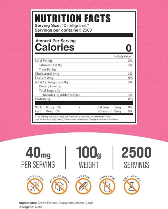BulkSupplements.com%20Stevia%20Extract%20Powder%20-%20Stevia%20Sweetener,%20Pure%20Stevia%20Powder%20-%20Zero%20Calorie%20Sweetener,%20Gluten%20Free,%2040mg%20per%20Serving,%20200gm%20-%20Image%202