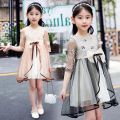 2 to 12 years 2020 lace Korean princess girl kids dress black layer frock for your gorgeous girls (Baby Girl Dresses) – Islamabad. 