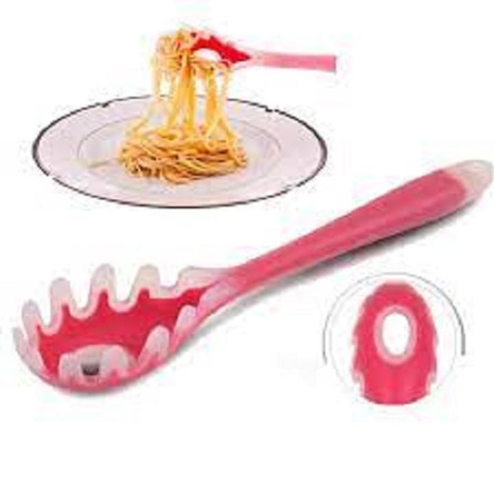 Pasta Utensil Server Spaghetti Noodles Serving Spoon Kitchen Tools - Silicone