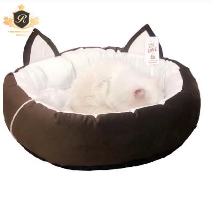 The Royal Bedding Cat Ears Pet Bed Cat Sofa Cat Bed