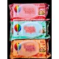 Packs of 3 Bona Papa Baby Wipes. 