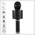 WS 858 Portable Rechargeable Wireless Bluetooth Karaoke Microphone Speaker KTV Mic For Singing High Sound. 