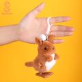 Wind-up Toy Bunny Kangaroo Boys Girls Kindergarten Cartoon Wind-Up Toy. 