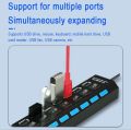 USB HUB 2.0 WITH ON/OFF SWITCH BUTTONS  | 7 PORTS USB HUB EXTENSION |  LIGHTNING FAST CONNECTIVITY | SUPER QUALITY PRODUCT. 