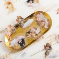 40pcs PET Aesthetics Butterfly Daisy Angel Bear Journal Stationery Supplies Scrapbooking Background Decoration Stickers. 