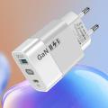 1~6PCS GaN USB C Charger Quick Charge 3.0 Type C PD Fast USB Charger For 14 13 12 Max Galaxy S23 Ultra. 