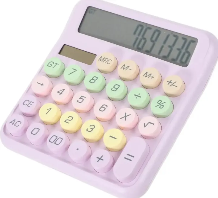 YGANO%20Mechanical%20Switch%20Calculator,%20Cute%20Calculator%2012%20Digit%20Large%20LCD%20Display%20and%20Buttons%20Ideal%20for%20Daily%20Life%20and%20Basic%20Office%20Work%20Blue%20-%20Image%202