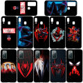Super hero Marvel Spider Man Spiderman Cover for VIVO Y31 Y20 Y21 Y33S Y52S Y51 Y53 Y70 Y74S Y76 Y75 T1 Y11 Y12 Y15 Y17 Case. 