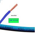 AC/DC Power Cable 4mm Flexible PVC Coated single core imported cable in 99.9% Copper wire for Solar, AC, Motor Pump, Vehicle, Bike and UPS wiring. 