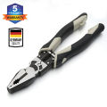 Top Quality 9 in 1 Professional Multifunctional Universal German Quality Pliers 8.5" Hardware Tools with 5 years Guarantee Wire Cutters crimper Plass Electrician. 