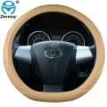 Car Steering Wheel Cover PU Leather for Toyota Wish Auto Accessories interior Fast Shipping(Black). 