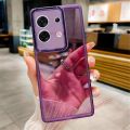 Casing For Infinix Zero 30 Zero30 5G X6731 2023 Square Plated Phone Case Fashion Couple Soft Silicone Camera Lens Shockproof Back Cover. 