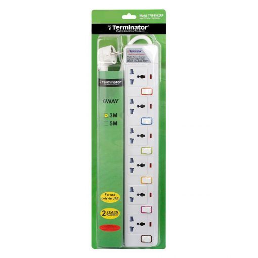 6%20Way%20Universal%20Power%20Extension%20Socket%20With%20Individual%20Switches%20&%20Indicator,%203%20Meter%20Cable%20(1.00mm)%20x%203%20Core,%20Suchko%202%20Round%20Pin%20Plug%20-%20Image%204