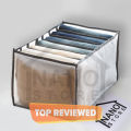 6 | 7 | 11  Storage Organizer | Storage bag | Grid Cells Socks and Undergarment Organizer  Foldable underwear box Wardrobe clothes storage box Net fabric | closet organizer. 