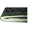 Al Haram Memory Foam Prayer Mat Green  Made in Madina  Janamaz/ Jai Namaz. 