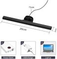 【Daily Necessities For Anyone Store】(New) LED light dimmable USB desk lamps monitor laptop screen light bar led desktop table lamp eye protection reading lamp easy to install and use. 