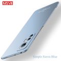 MSVII Ultra Slim Hard PC Frosted Cover For Xiaomi Mi12 Lite Mi1NEW2T Mi12X Xiomi Mi 12 T 12X 12S 11 10 8 9 9T 10T 11T 12T Pro Case. 