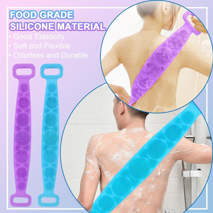 Silicone%20Back%20Scrubber%20Belt%20%7C%20Double-Sided%20Exfoliating%20Body%20Brush%20for%20Shower%20%7C%20Soft%20Silicone%20Bath%20Strap%20Loofah%20%7C%20Deep%20Cleaning%20Back%20&%20Body%20Scrub%20Towel%20%7C%20Reusable%20Bathroom%20Accessories%20for%20Men%20&%20Women%20-%20Image%206