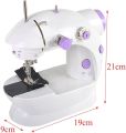 Electric Mini Sewing Machine with Extension Table Foot Pedal & Sewing Accessories, Simple and Fully Automatic for Beginners DIY Crafting. 