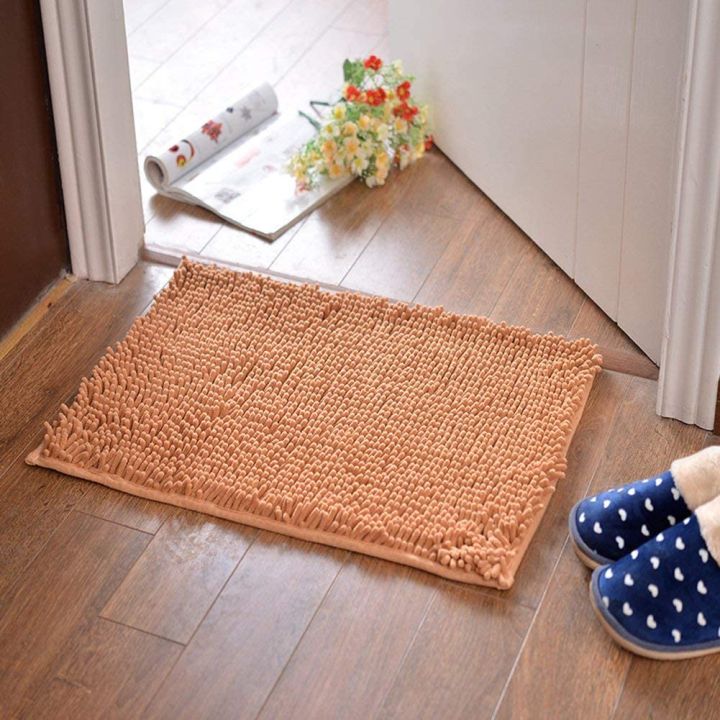 Anti-Slip%20Microfiber%20Doormat%20Solid%20Color%20Non-Slip%20Area%20Rug%20Carpet%20Shaggy%20Soft%20Bath%20Floor%20Mat%20for%20Home%20Kitchen%20Bedroom%20-%20Image%203