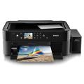 EPSON PRINTER L850 3 IN ONE INK TANK SYTEM (6 COLOR,PHOTO PRINT,SCAN,COPY,CD/DVD PRINTING,A4 + SIZE). 