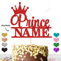 PERSONALISED Prince / Princess Happy Birthday Cake Topper - Party Cake Topper, Customized topper with ANY NAME, ANY AGE. 
