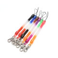 Random 1Pcs Retractable Plastic Spring Coil-Spiral Stretch Keychain Ring Chain Keyring. 