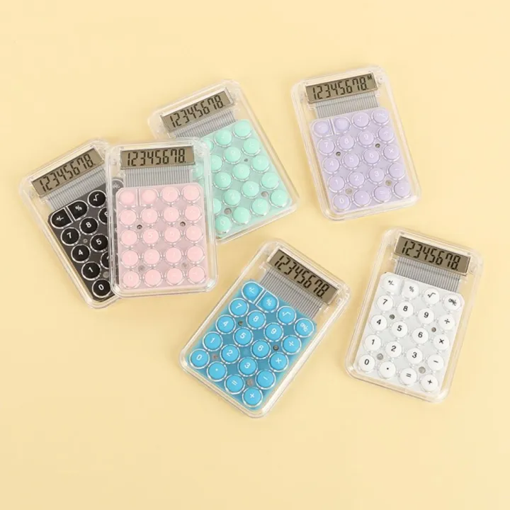 New ABS Calculator Multifunctional Mini Candy Color Calculator ...