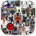50PCS Skibidi Toilet Funny Cartoon Stickers Game Decals DIY Phone Notebook Laptop Vinyl Waterproof Sticker DIY Toys Gifts. 