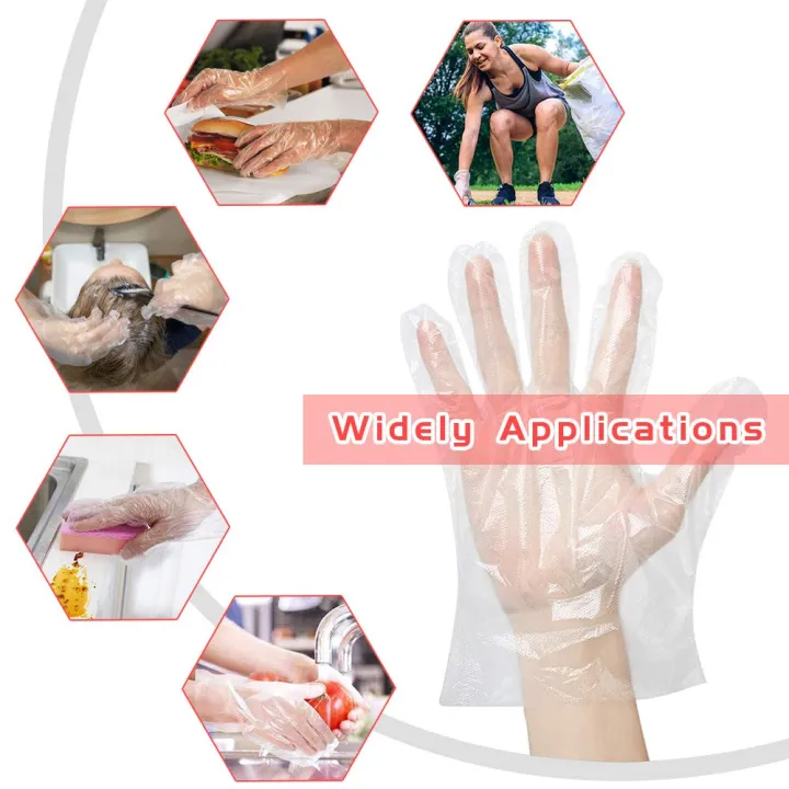 100pcs%20Disposable%20Gloves%20Transparent%20Clear%20Plastic%20Cleaning%20Waterproof%20Hand%20Gloves%20for%20Cooking%20Kitchen%20Hair%20Dye%20Powder%20Free%20One%20Size%20Fits%20Most%20-%20Image%202