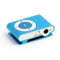Mini MP3 Player Portable Music Player with FM Radio, Metal Body, SD Card Slot, Rechargeable, and Clip for Gym, Running, Jogging, with Handsfree and Charging Cable. 