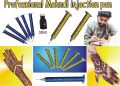 Henna Mehndi Applicator kit Injection Mehndi Pen with 30ml Bottle Liquid Henna. For Creating Professional Henna Bridal Mehndi Designs.. 