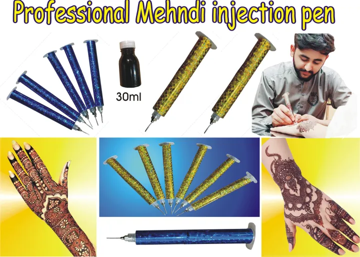 Henna%20Mehndi%20Applicator%20kit%20Injection%20Mehndi%20Pen%20with%2030ml%20Bottle%20Liquid%20Henna.%20For%20Creating%20Professional%20Henna%20Bridal%20Mehndi%20Designs.%20-%20Image%205