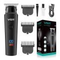 VGR V-937 USB Charging Barber Professional Hair Clipper | Cordless Hair Trimmer for Men with LED Display. 