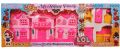 MY HAPPY FAMILY DOLL HOUSE WITH ACCESSORIES LOL SURPRISE WITH TOY FOR GIRLS. 