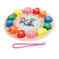Alarm Clock Puzzle Jigsaw Puzzle Children Educational Toys Develop Digital /Shape /Color Cognition Hand-eye Coordination D5QA. 
