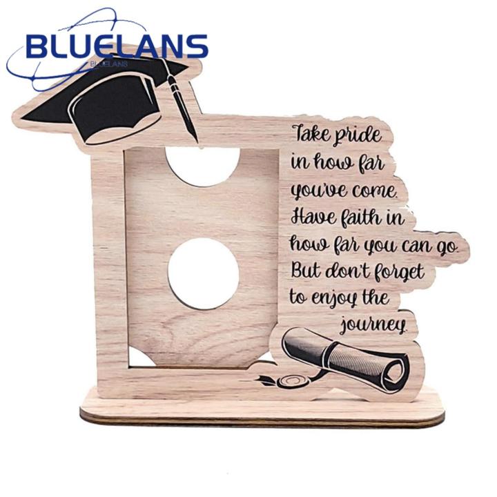Personalized Graduation Frame Graduation Picture Frame Set Diy Wooden Photo Display for Home Decor Perfect Gift for Graduates Buyers' Favorite Graduation Photo Frame