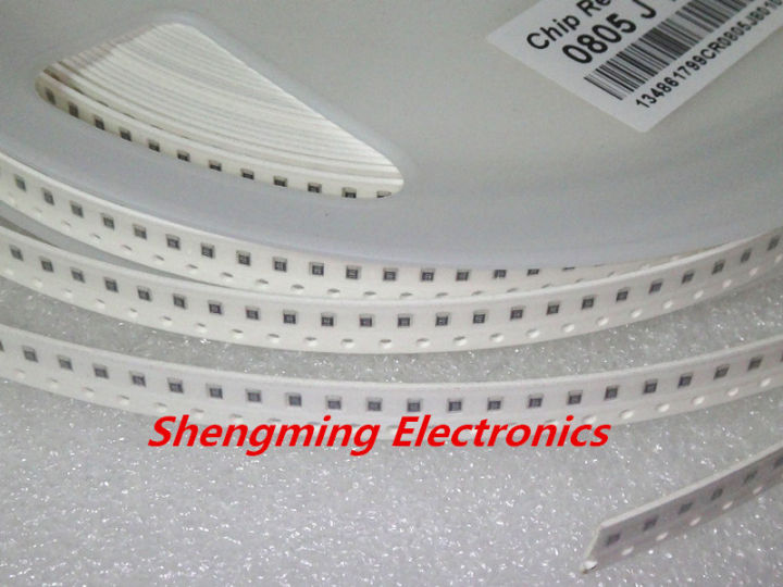 100pcs 0805 1.2K 1.5K 1.8K 2K 2.2K 2.4K 2.7K 3K 3.3K 3.6K 3.9K 4.3K 4.7K 5.1K 5.6K 6.2K Ohms 5% SMD Resistors