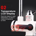 Udana Cortex Hot Water Tap Instant Heating Electric Water Heater Faucet, instant electric water heater tap, instant electric geyser, Electric Water Tap, Water Heater, Digital Display with Shower Head for kitchen and bathroom, Water Geezer,. 