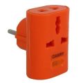 Multi 3 Pin Power Plug Travel Adapter Multi Shoe Plug Switch Sockets Extension Plug Converter Plug Socket With LED Light. 