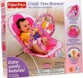 Fisher Price Baby Bouncer Toddler Rocker with Calming Vibration - Pink. 